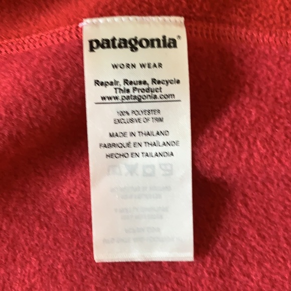 Patagonia women’s better sweater size small red!! - Picture 4 of 6